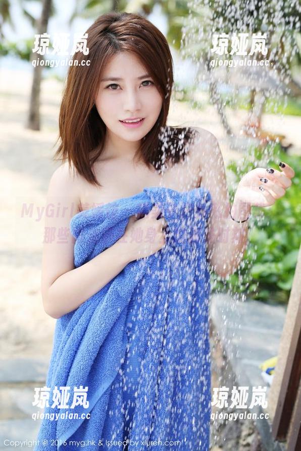 MyGirl美媛馆 - 糯美子户外私拍图集：那些阳光洒在她身上的魔法时刻！