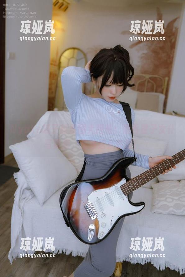 Nyako喵子 Nyako喵子的原图大揭秘:酒吞童子女仆写真集,竟然这么会撩!