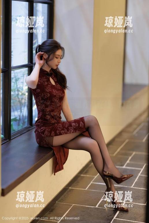 秀人网 - 李七喜的圣诞作品在线，简直是节日的完美注释！