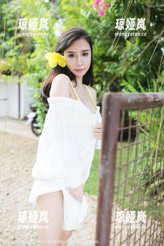 美媛馆 - 握住这个夏天：Love陆瓷的短裤写真，轻松穿搭到底能有多好看？